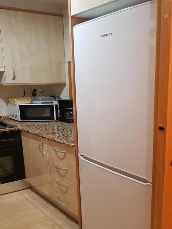 1ªLinea 4-5 pax Wifi-Benidorm1hab y 2 sofas, Aire, Playa Levante Apt Cachirulo Exterior foto